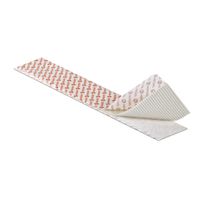 VELCRO® Bande 50mmx1m blanc, crochets&velours autocollants extra fort