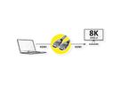 VALUE 8K HDMI Ultra HD Kabel mit Ethernet, ST/ST, schwarz, 2 m