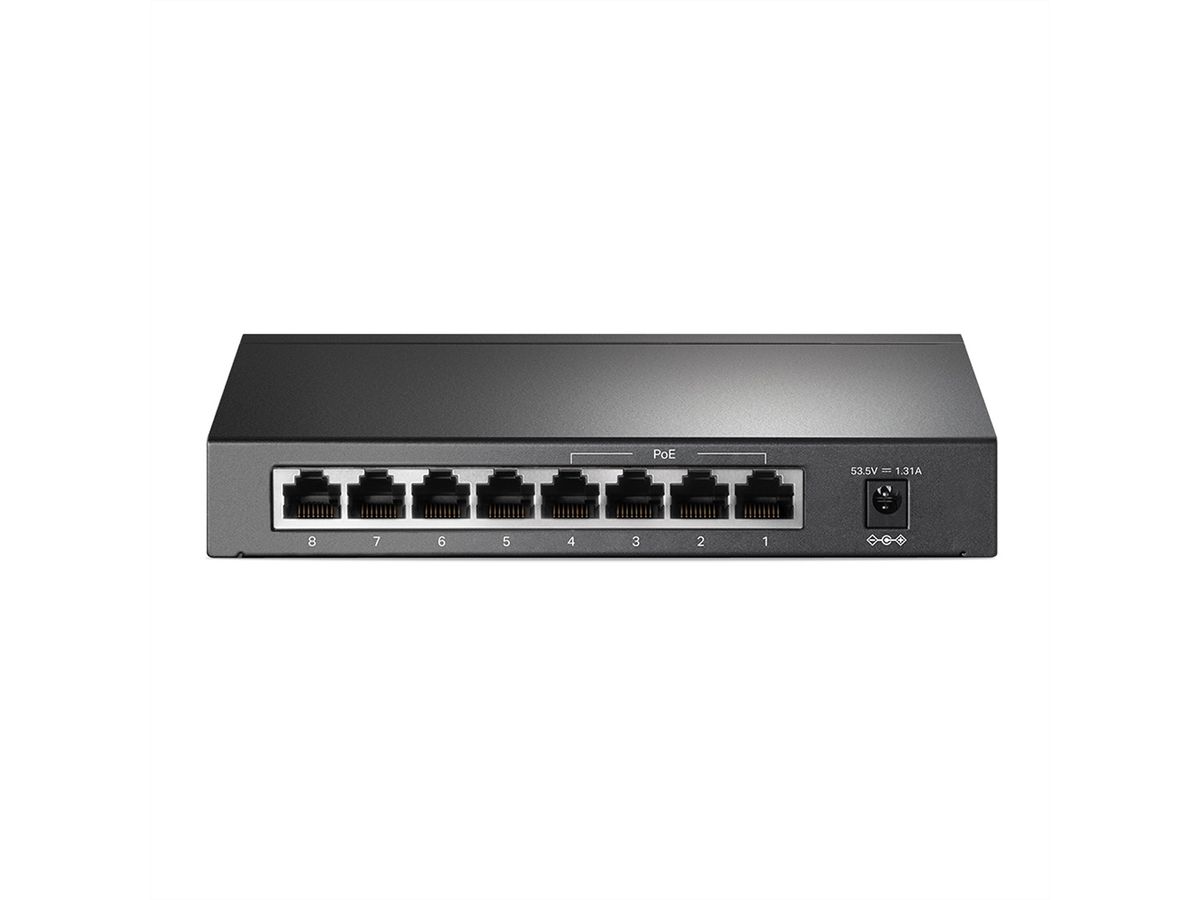 TP-Link TL-SG1008P 8-Port Gigabit Switch, 4x PoE+