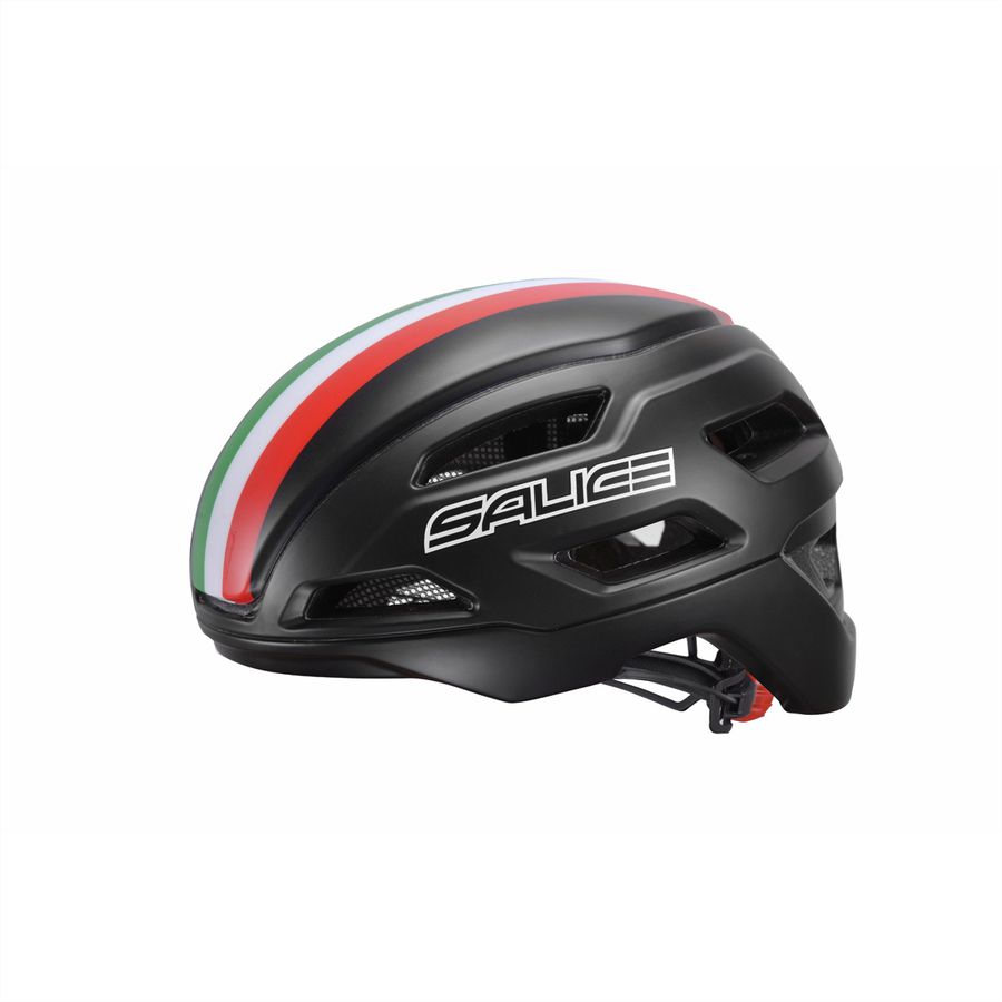 Salice Occhiali Casque de vélo Stelvio, M-L 54-60, Black ITA