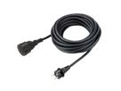 BACHMANN Câble prol. 3G1,5mm² noir, 1m, ALLEMAND, noir, 10 m