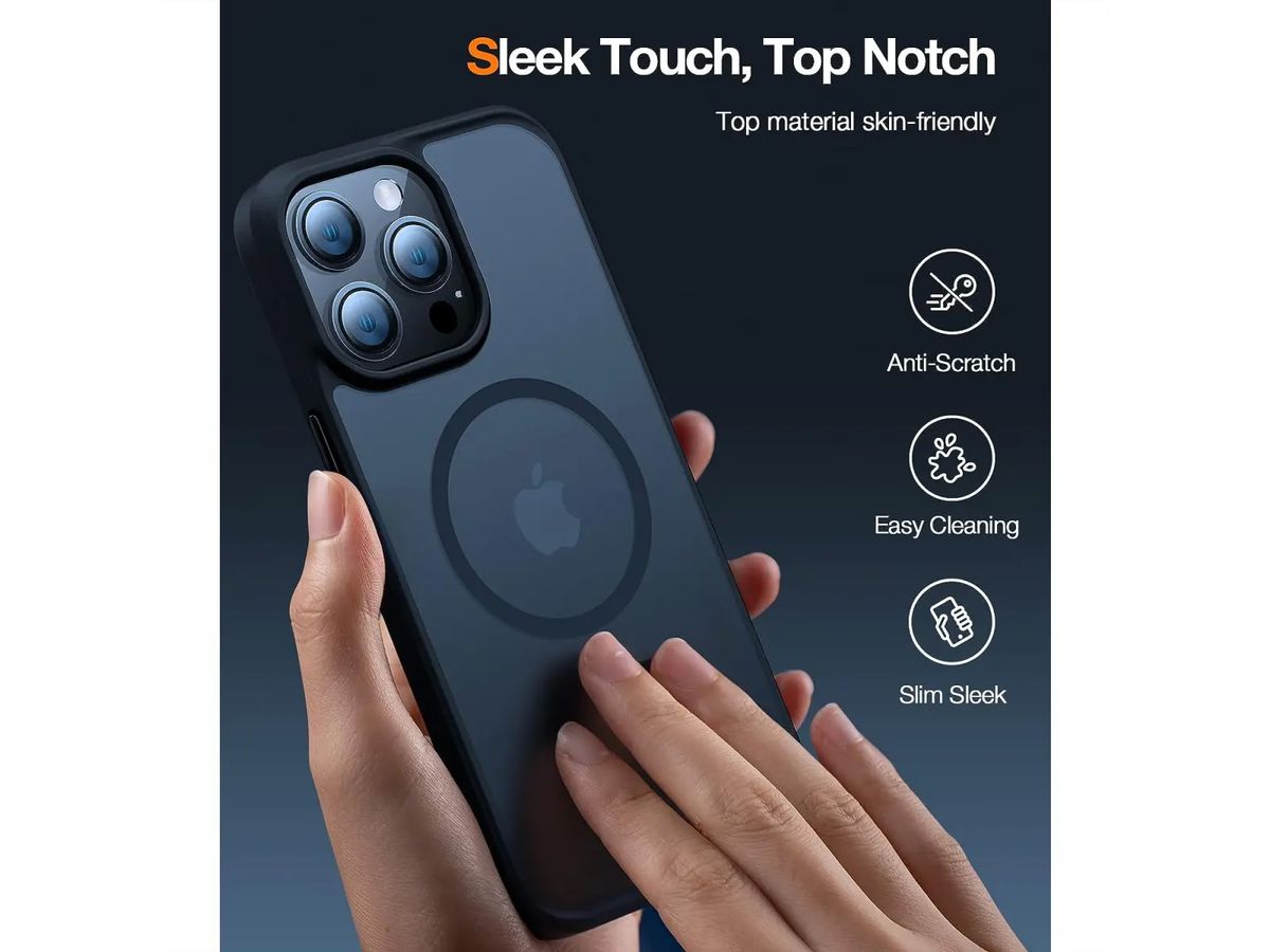 Torras étui portable Guardian iPhone 13 Pro Max, MagSafe, noir