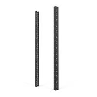 SCHROFF 19"-Winkelprofil mit Universal-Lochung (EIA), RAL 7035 - WINKELPROFIL 19"33HE 7035(2X)