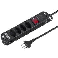 Steffen Steba Variabl 4x avec interrupteur, noir