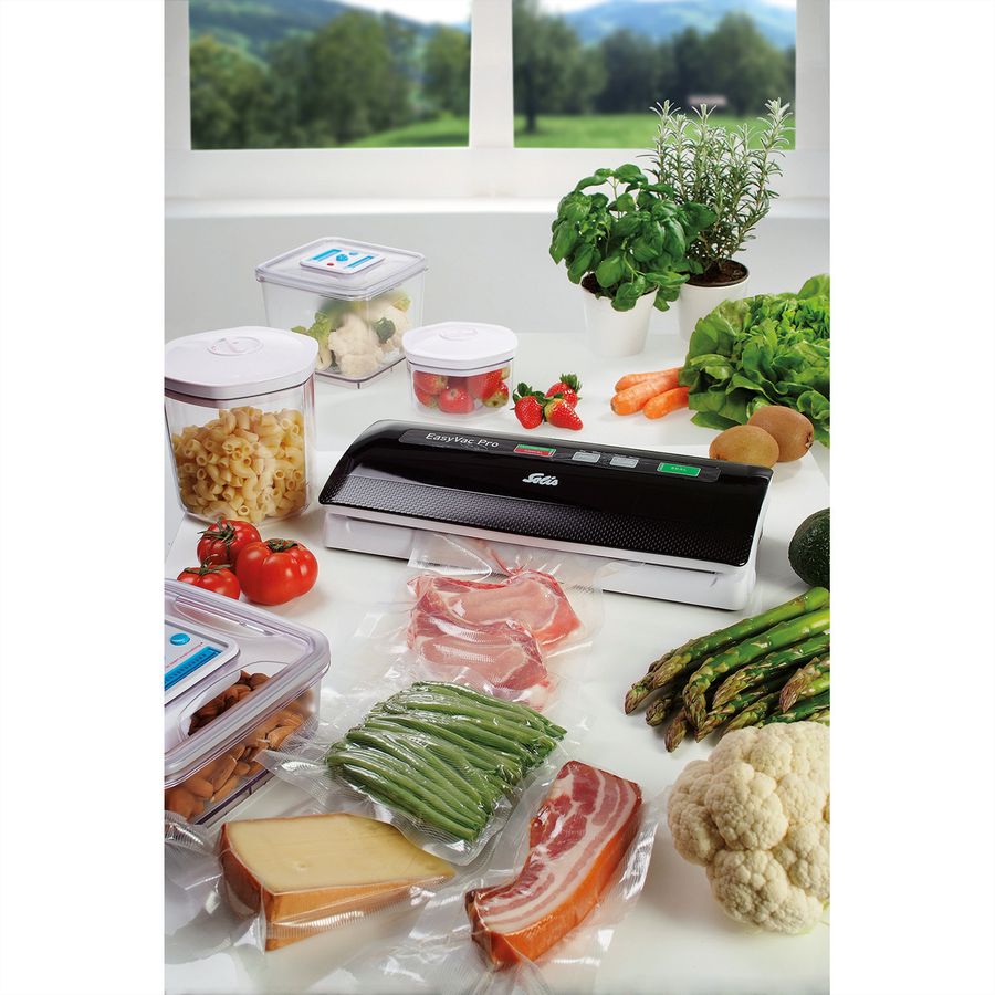Solis Appareil de mise sous vide EasyVac Pro 569, noir