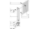SCHROFF - Kit d'unité enfichable avec poignée d'extraction type 2, non blindé, gris, 3 U, 5 HP