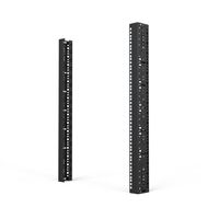 SCHROFF 19"-Winkelprofil mit Universal-Lochung (EIA), RAL 7035 - WINKELPROFIL 19"16HE 7035(2X)