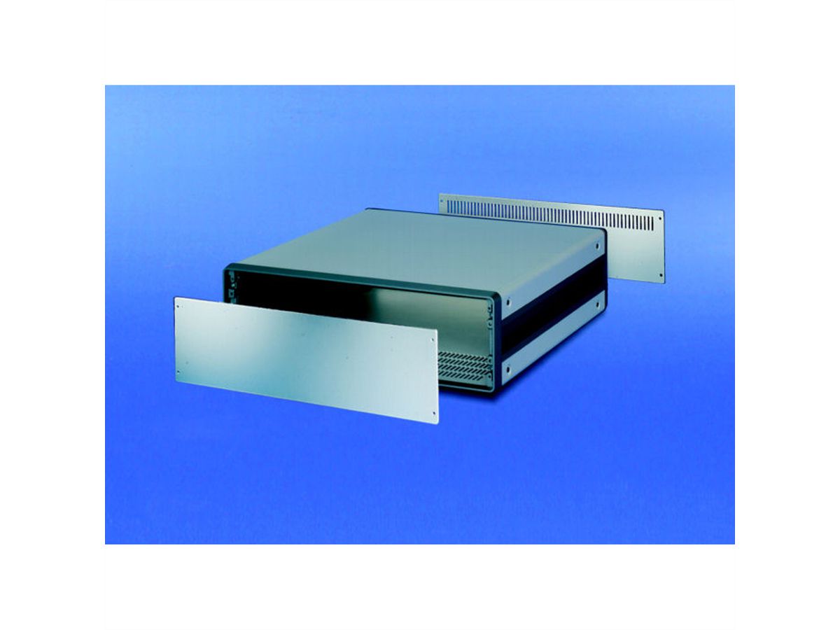 Panneau arrière CompacPRO SCHROFF avec fentes ventilées, 3 U, 28 HP