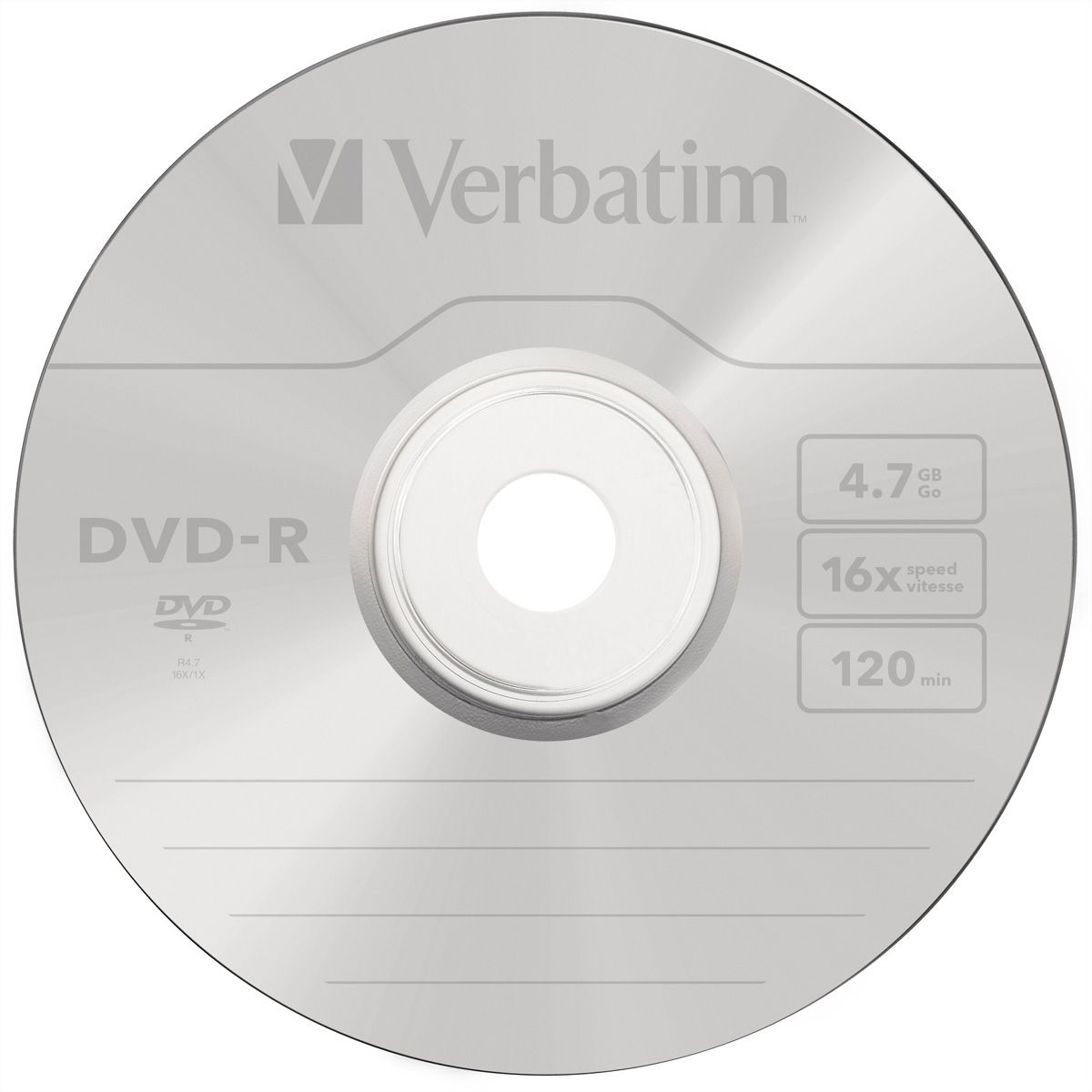 Verbatim DVD-R Spindle 4.7GB 16x 25 Pack