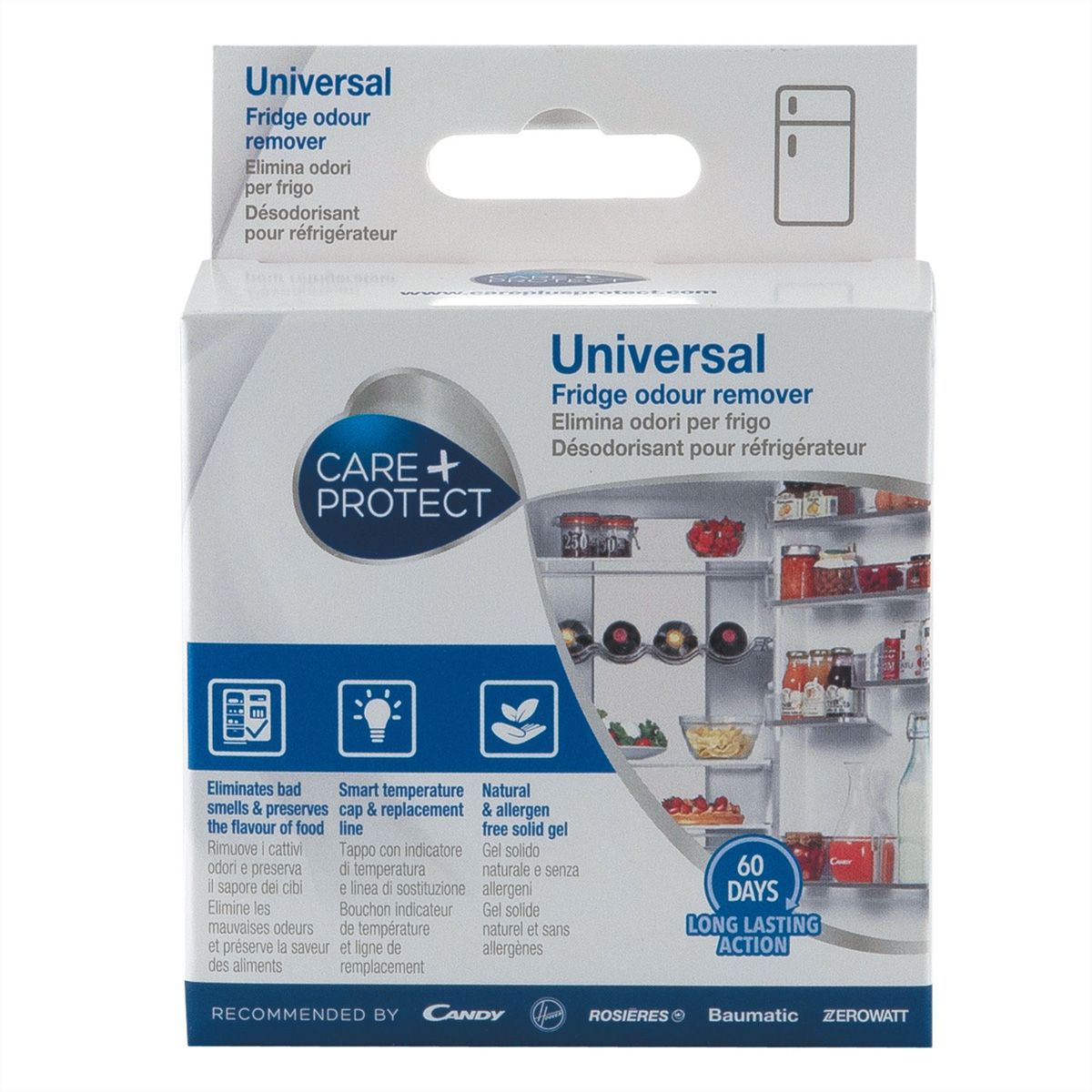 Care+ Protect Universal Geruchsabsorber, für Kühlschränke