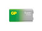 GP Batteries Super Alkaline 9V Block 1x
