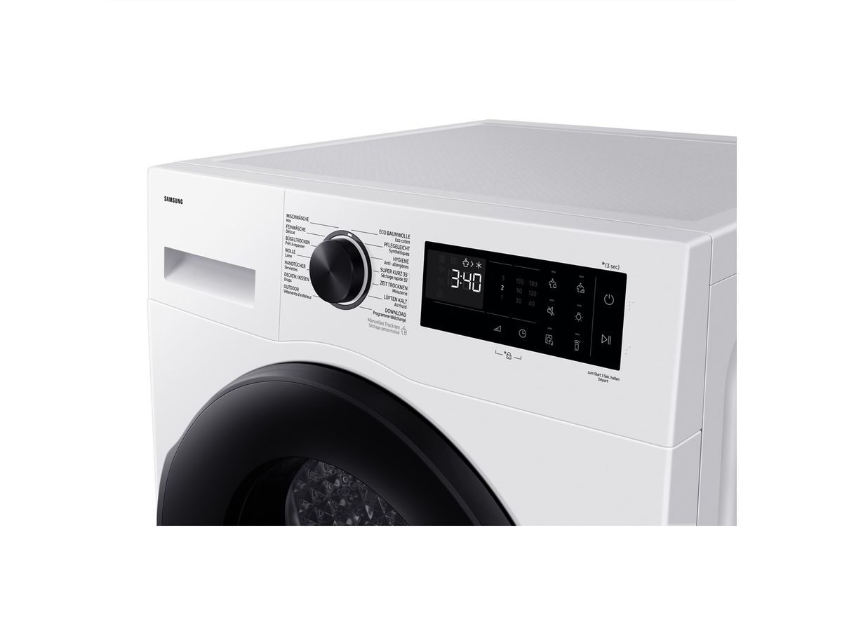 Samsung Sèche-linge DV5000, 9kg, C, Optimal DryTM, blanc
