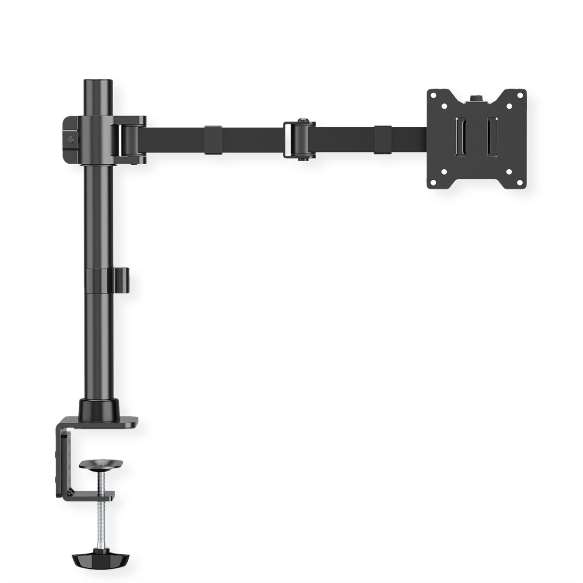 VALUE LCD-Arm, Trägerstange, 4 Gelenke, Tischmontage, 17-49 Zoll, bis 20 kg