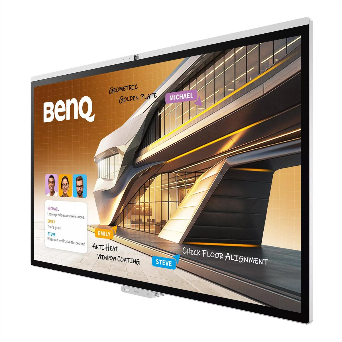 BenQ Interactive Display CM7505, 75", UHD, 450cd/m², Infrarot