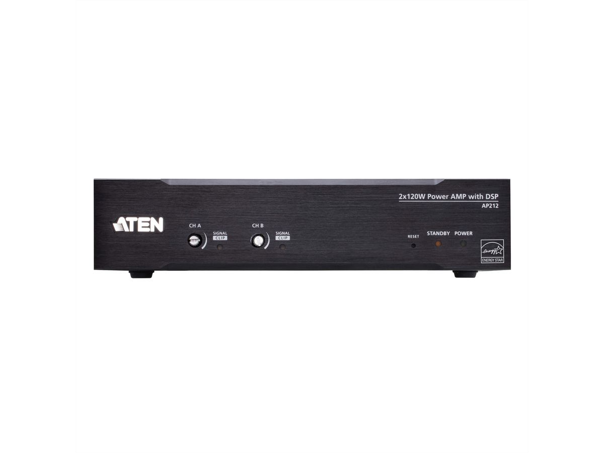 ATEN AP212 Amplificateur de puissance 2 x 120 W avec DSP