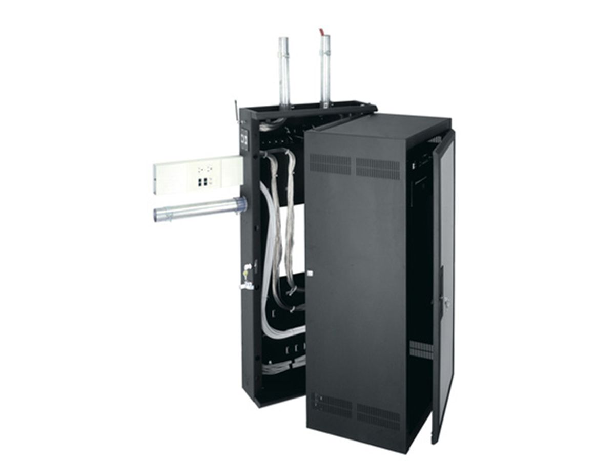 Middle Atlantic Products DWR-24-26PD étagère 24U Rack monté sur le mur Noir