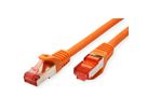 Cordon ROLINE S/FTP(PiMF) Cat.6, LSOH, Component Level, orange, 0,5 m