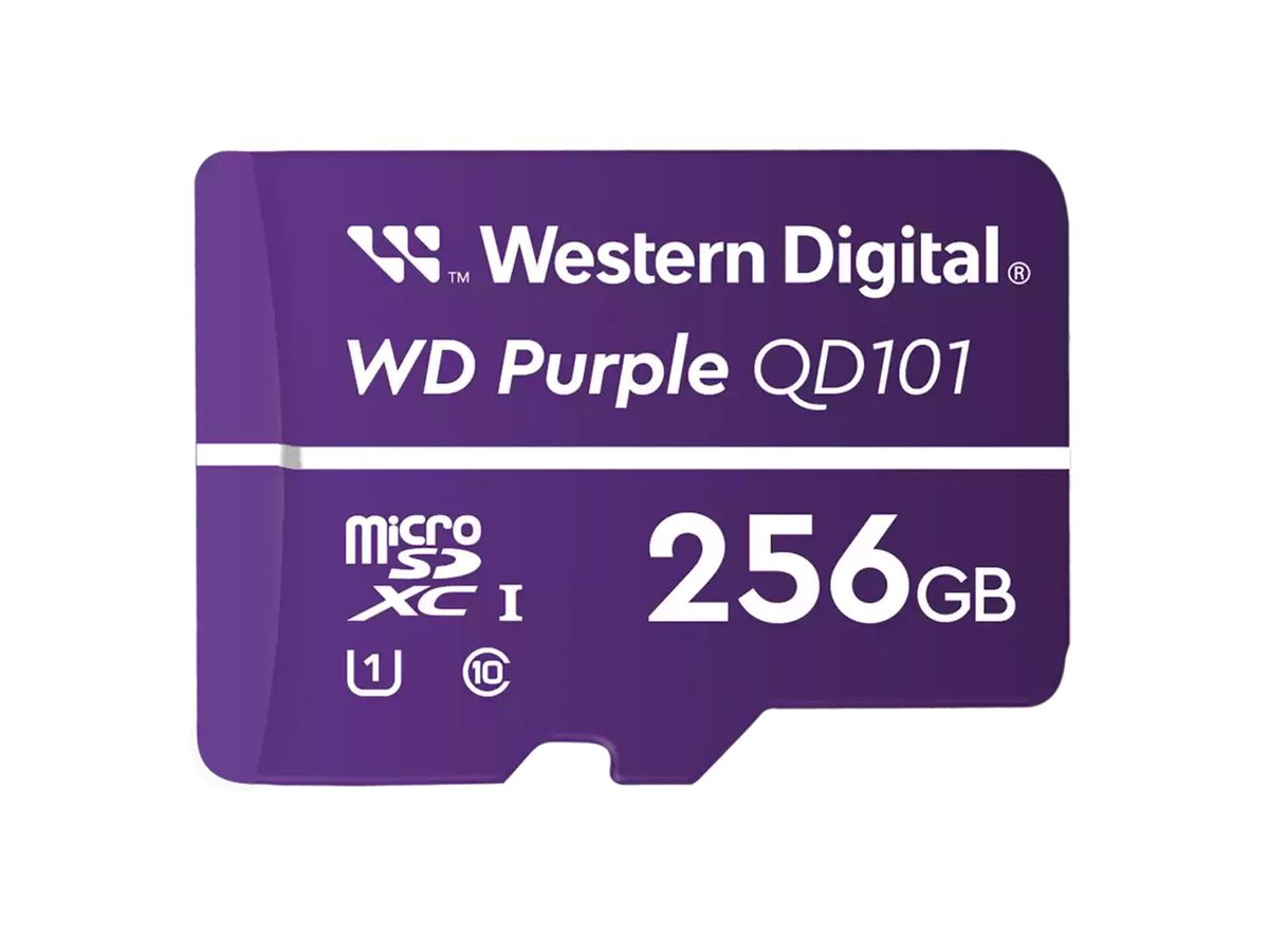Western Digital Purple SC Ultra Endurance microSD Card 256 GB