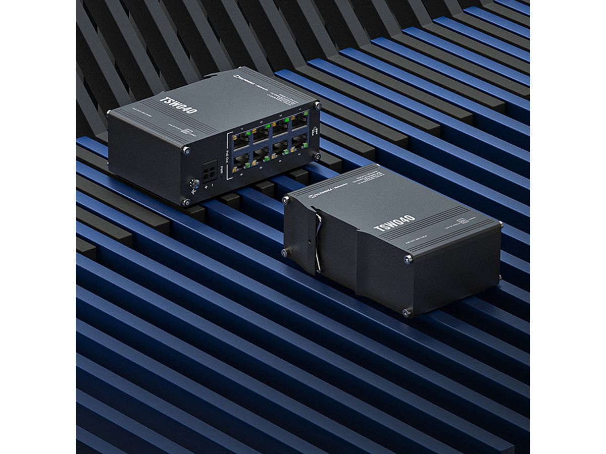 TELTONIKA TSW040 Switch PoE+ à 8 ports