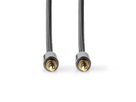 Nedis 3.5mm Verbindungskabel ST / ST, grau, 1 m