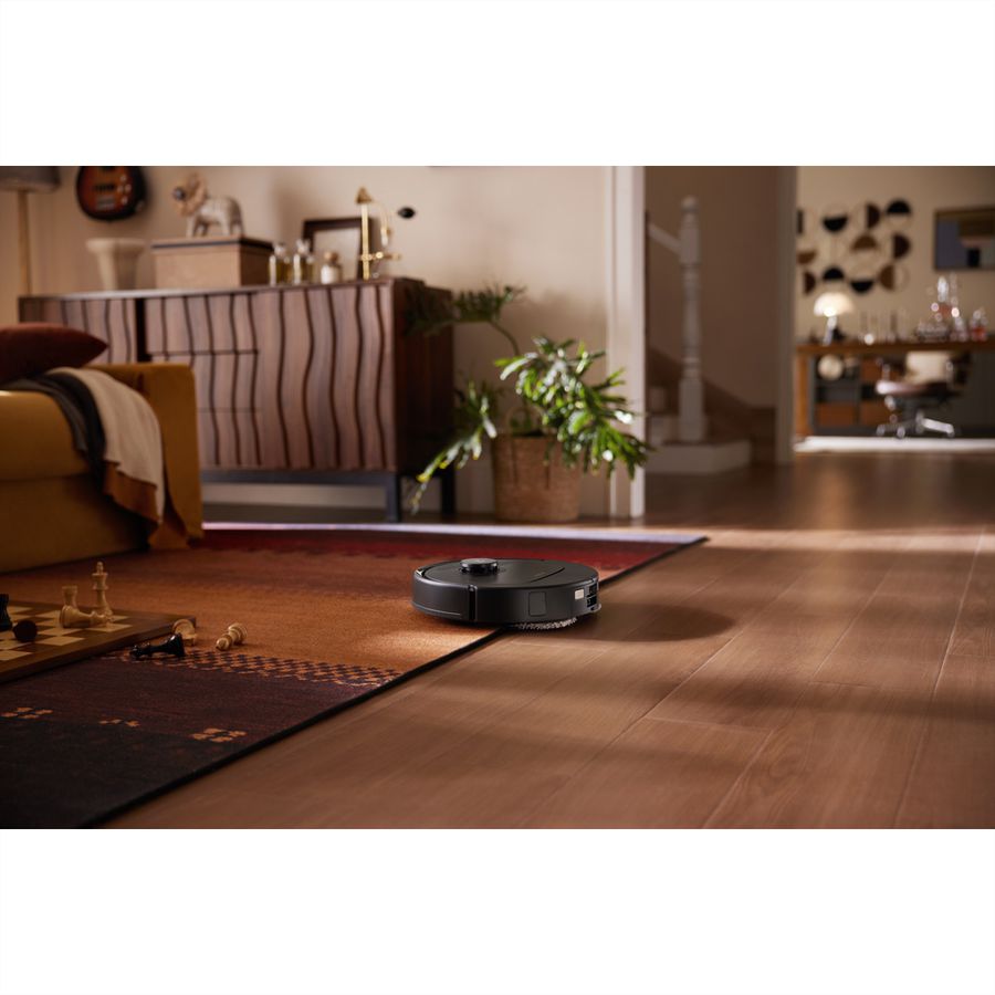 Roborock Aspirateur Qrevo S ProX noir, Robot aspirateur/balayeur