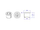 BACHMANN PIX 1x contact de protection, 2 m