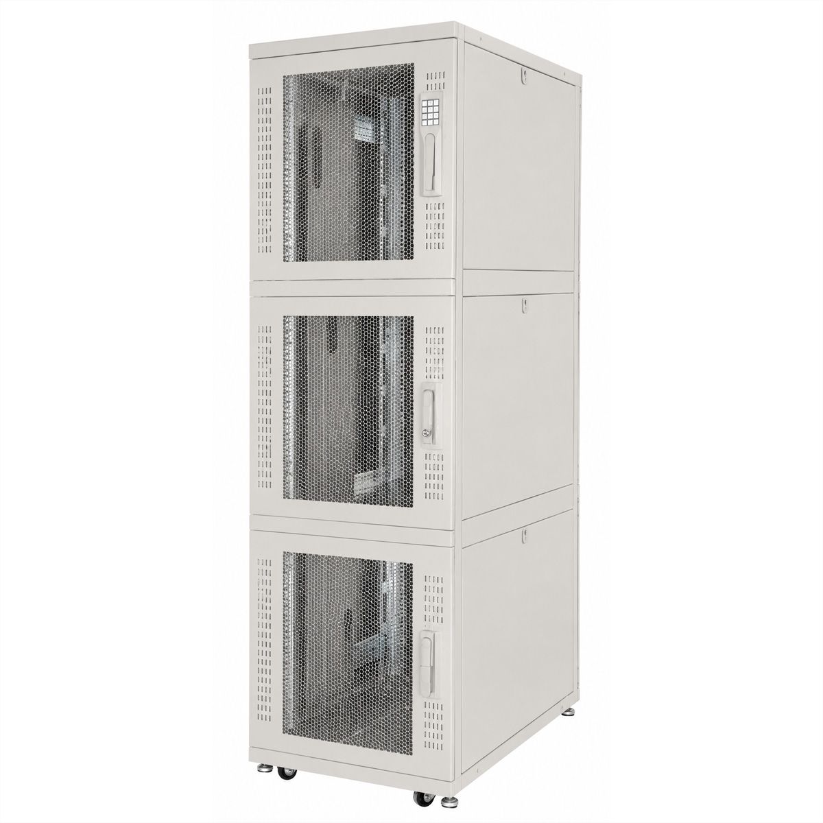 ROLINE Armoire de colocation 47U 800x1000mm, 3 compartiments, gris