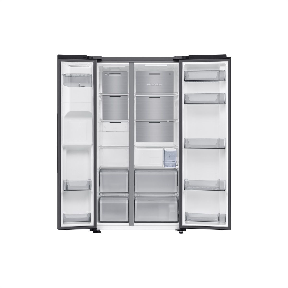 Samsung Food Center RS5000 FC, 640L, E-Grade, WiFi, Edelstahl-Optik
