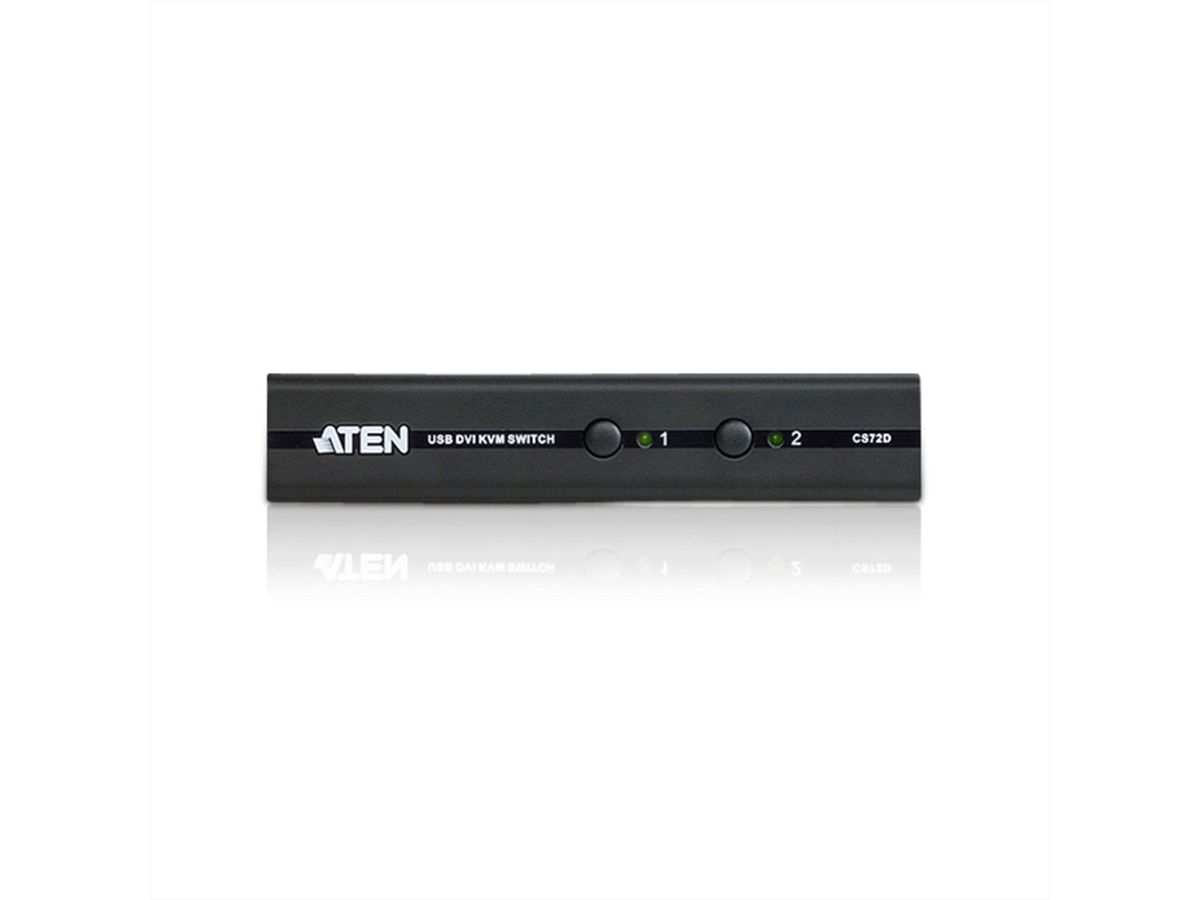 ATEN CS72D Commutateur KVM DVI USB à 2 ports