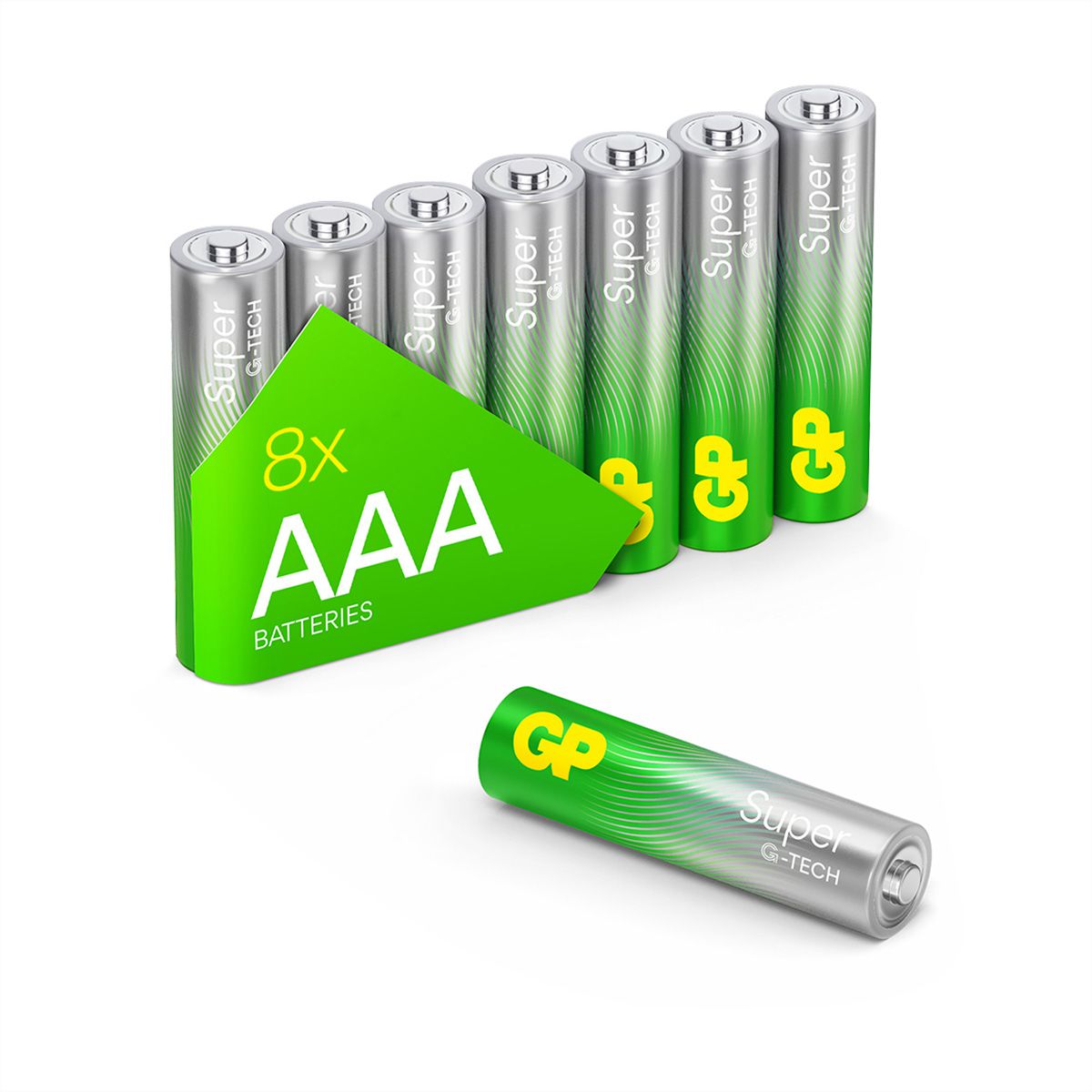 GP Batteries Super Alkaline AAA 8x