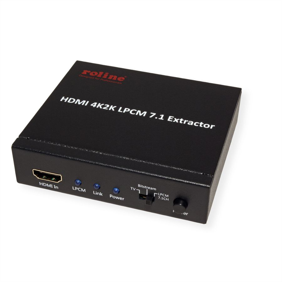 ROLINE HDMI 4K Audio Extraktor LPCM 7.1