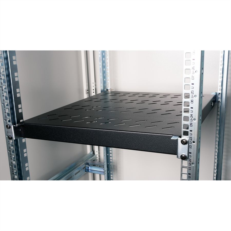 ROLINE 19" Etagère 1U, 500P 50 kg noir
