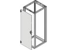 Porte en acier Novastar SCHROFF, Angle d'ouverture à 180°, RAL 7035, 47 U 553W