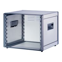SCHROFF Comptec 19" Desktop Case, non blindé, capot alu, 9 U, 84 HP, 500 mm