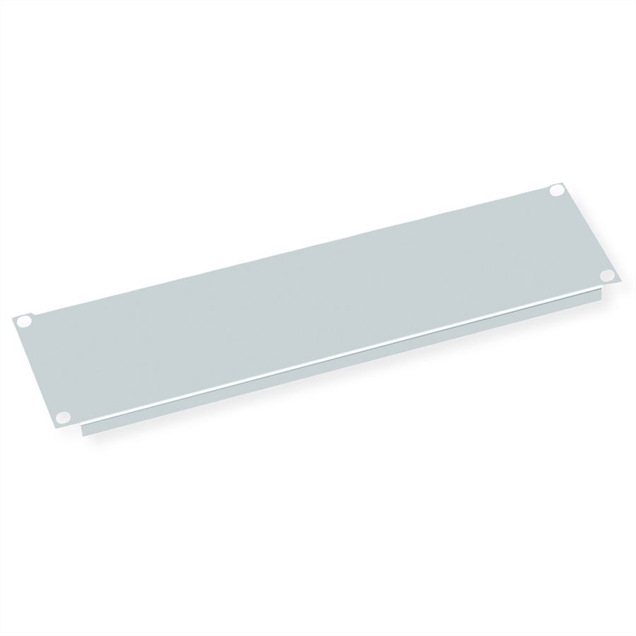 VALUE 19-Zoll-Blindplatte 3 HE, grau