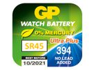 GP Batteries Batterie de montre SR936SW 394, 1 pcs, oxyde d'argent, 1.55V Low drain