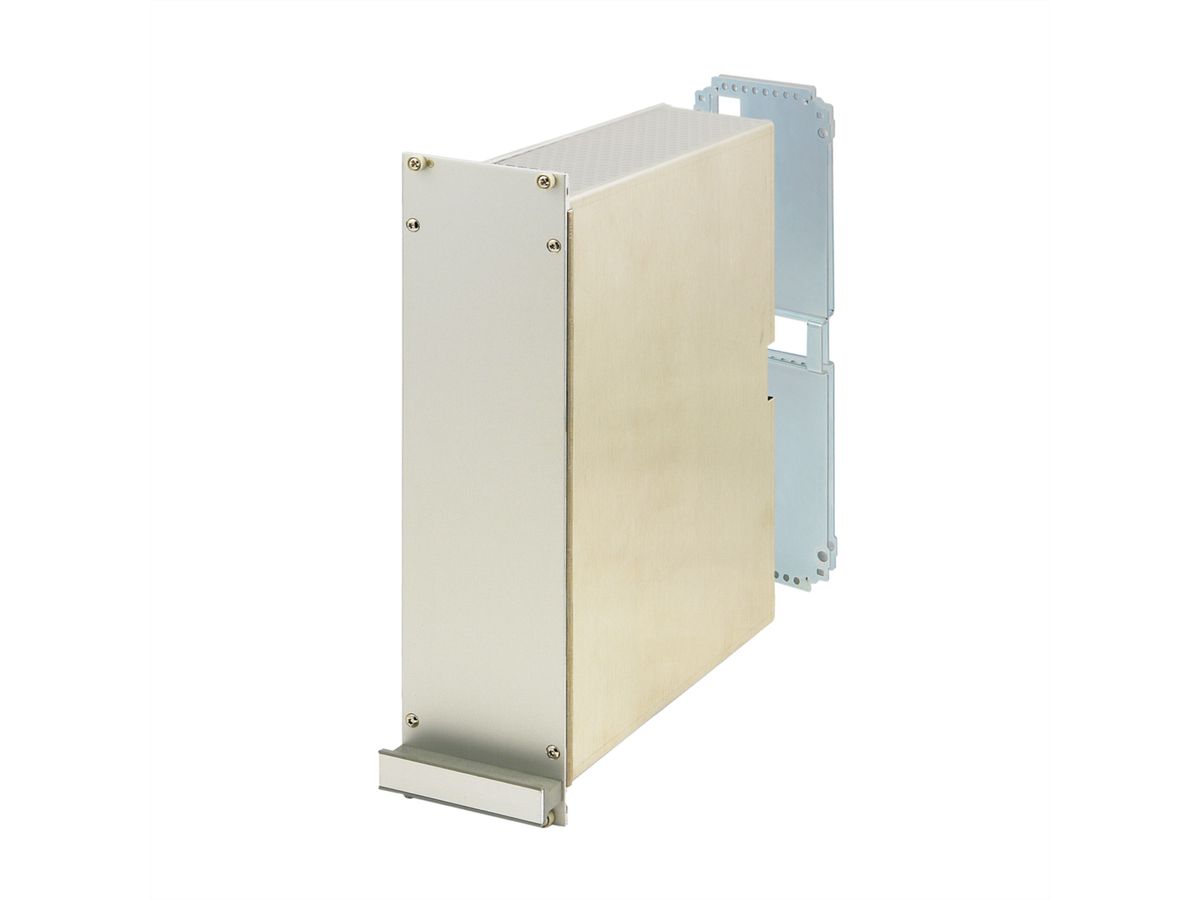 SCHROFF Unité enfichable de type cadre PRO Kit, blindé, capot lisse, 1 connecteur, 6 U, 12 HP, 167 mm
