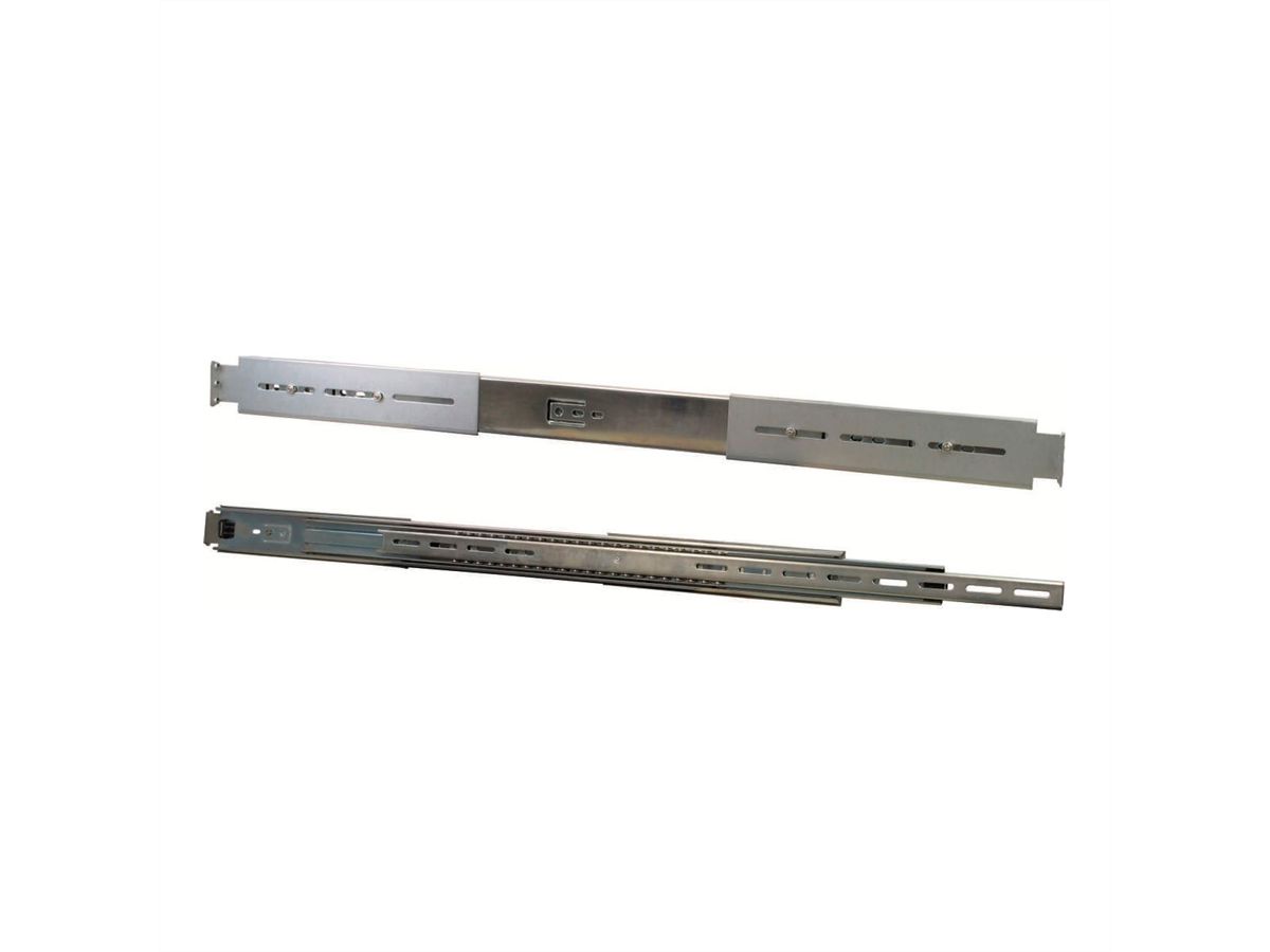 VALUE Rails télescopiques pour Boîtier STD 19", 510-820mm