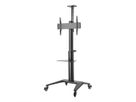 Hagor BrackIT Stand Single, mobiles Standsystem, schwarz