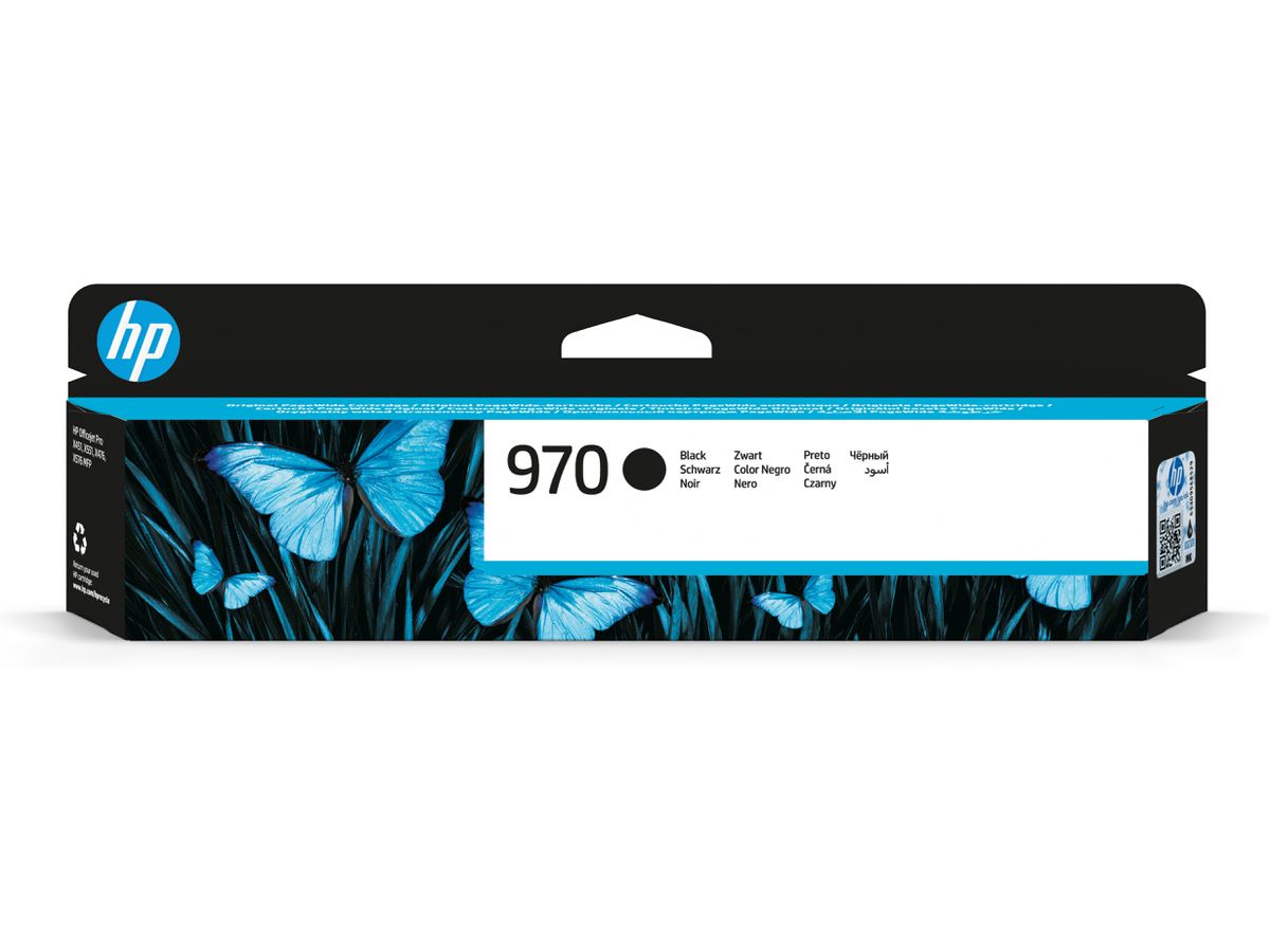 HP 970 Schwarz Original Tintenpatrone