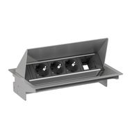 BACHMANN CONEO SET 3x contact de protection 1x ABD, argent