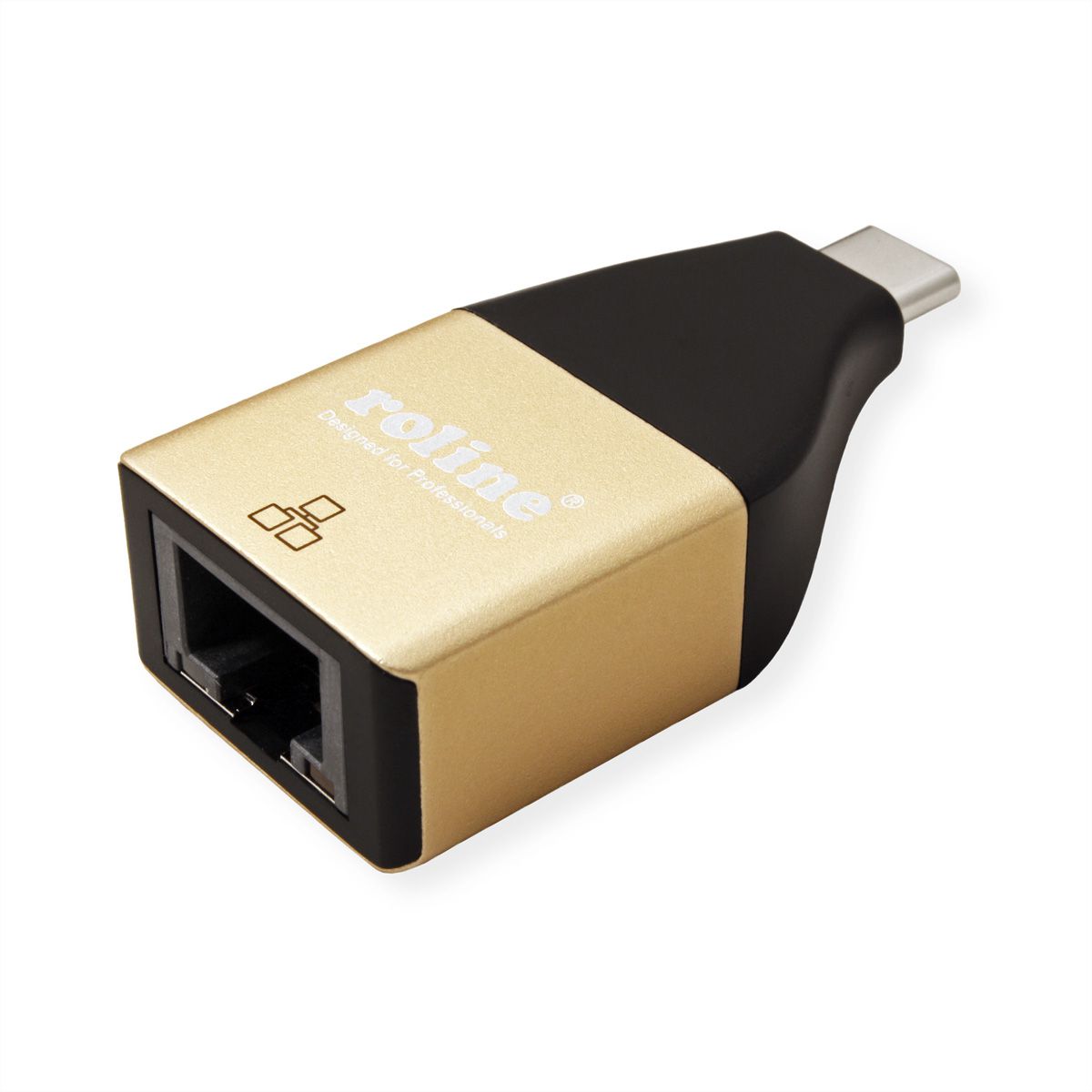 ROLINE GOLD USB 3.2 Gen 2 zu Gigabit Ethernet Konverter