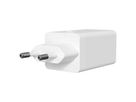 Steffen Adaptateur de charge GaN 67W, 1xUSB-A + 2xUSB-C max. 5,85A blanc