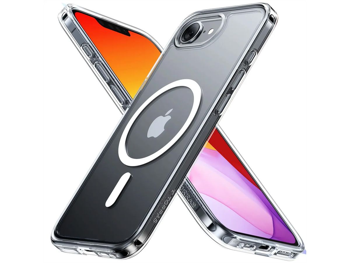 Torras Guardian Schutzhülle, iPhone 16e, MagSafe, transparent