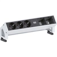 BACHMANN DESK2 3x contact de protection 2x ABD GST18, blanc