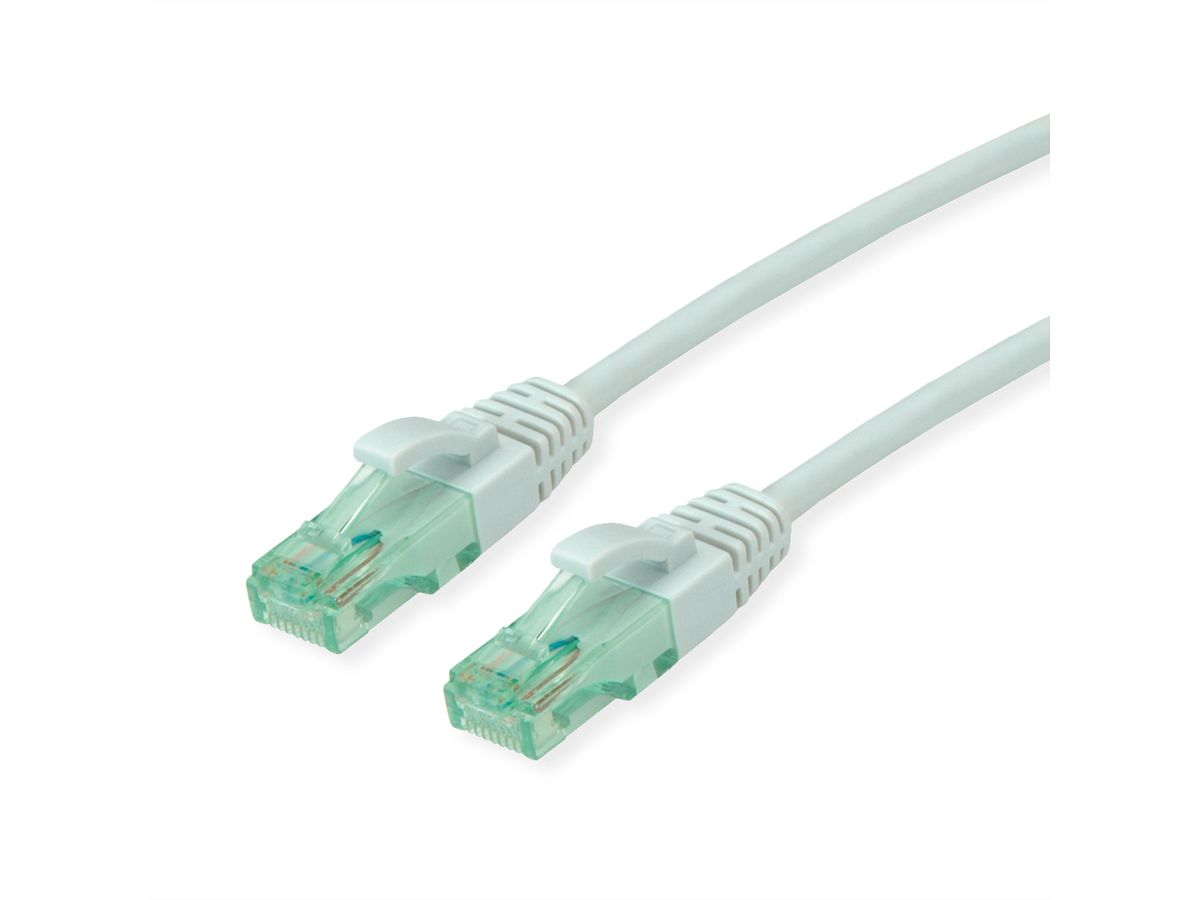 ROLINE RM Patchkabel Cat.6A UTP, grau, 0,3 m