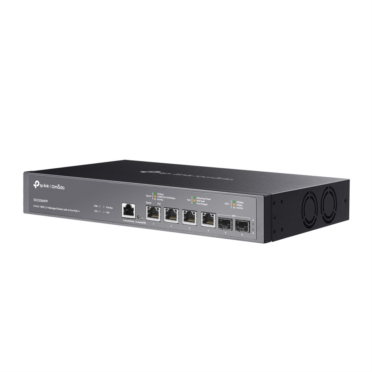 TP-Link SX3206HPP Omada PoE+ Switch 6 Port