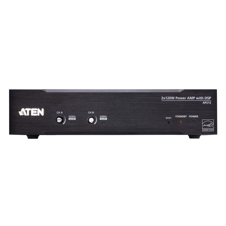 ATEN AP212 2 x 120W Leistungsverstärker mit DSP