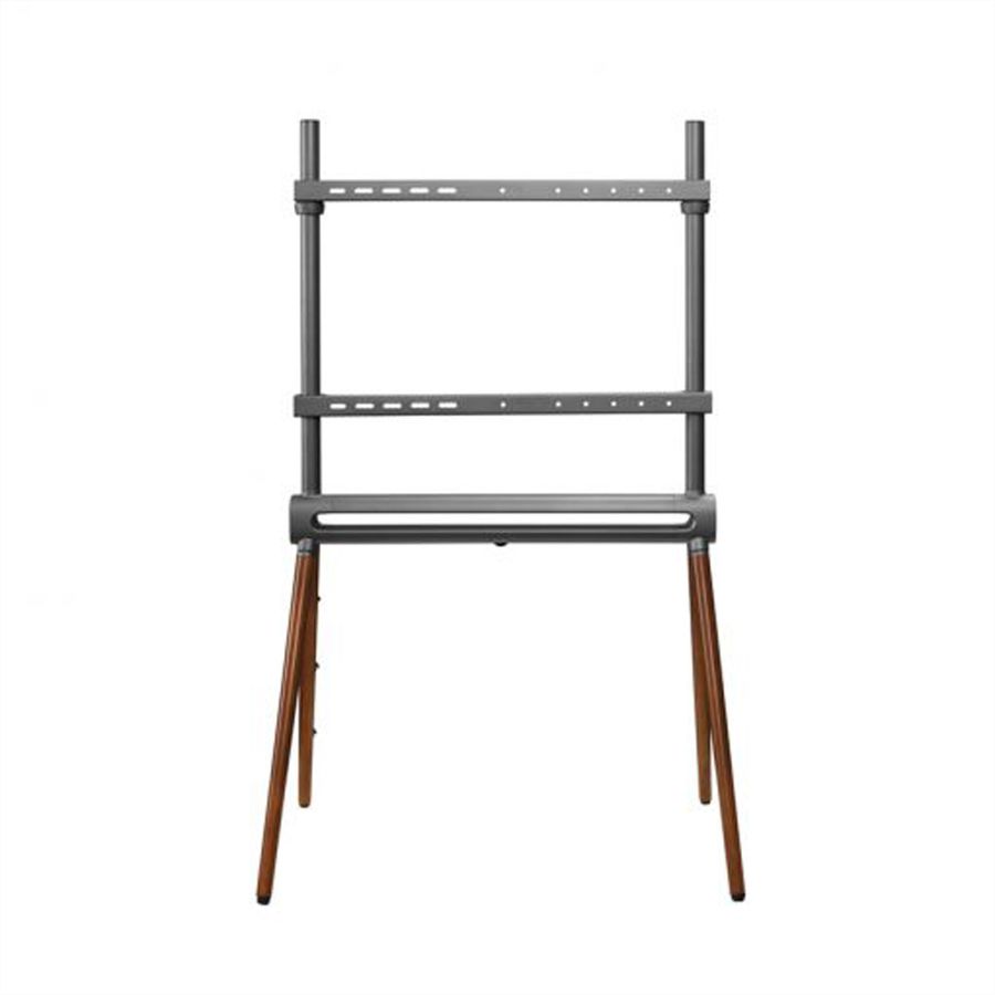 Hagor Système de stand Elia Studio Shine Wood, système de stand autonome, noir/gris