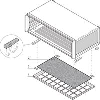 SCHROFF PropacPRO Filtre à air, 84 HP